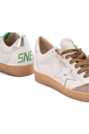 Ball Star Wishes in white nappa leather GOLDEN GOOSE | GMF00117F00816310414